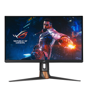 Asus 27" ROG Swift QHD Gaming Monitor (PG27AQN), Ultrafast IPS, 2560 x 1440, 1ms, HDMI, DP, USB, 360Hz, G-SYNC, Reflex Analyzer, RGB Logo, VESA